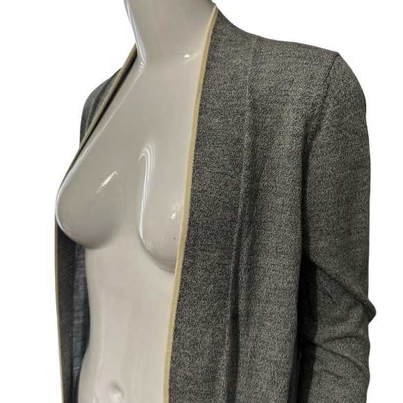 Theory Gray Open-Front Cardigan - Picture 7 of 11